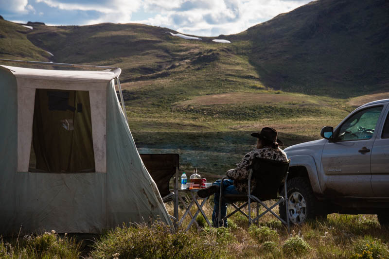 Camp with a view