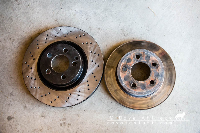 LJ rotors next to S550 rotors