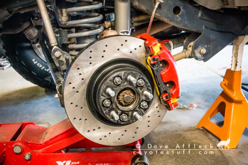 New bigger, better brakes